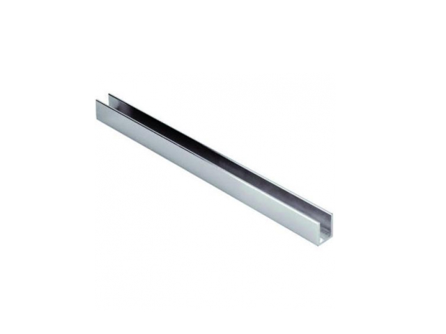 Verglasungsprofil U AL 20x12x2mm t8mm